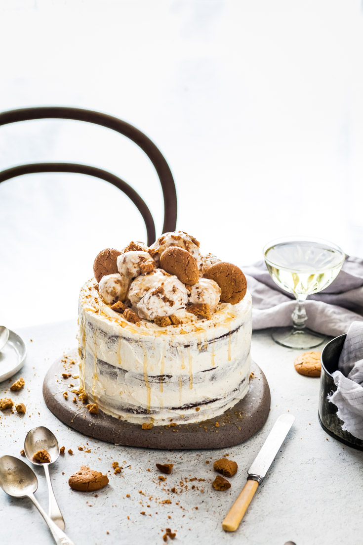 Honey & Ginger Cake With Lemon & Honey Buttercream {DF & GF} | The Whimsical Wife